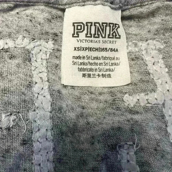 Women’s PINK by Victoria’s Secret oversized long sleeved sequin tee - Picture 3 of 3